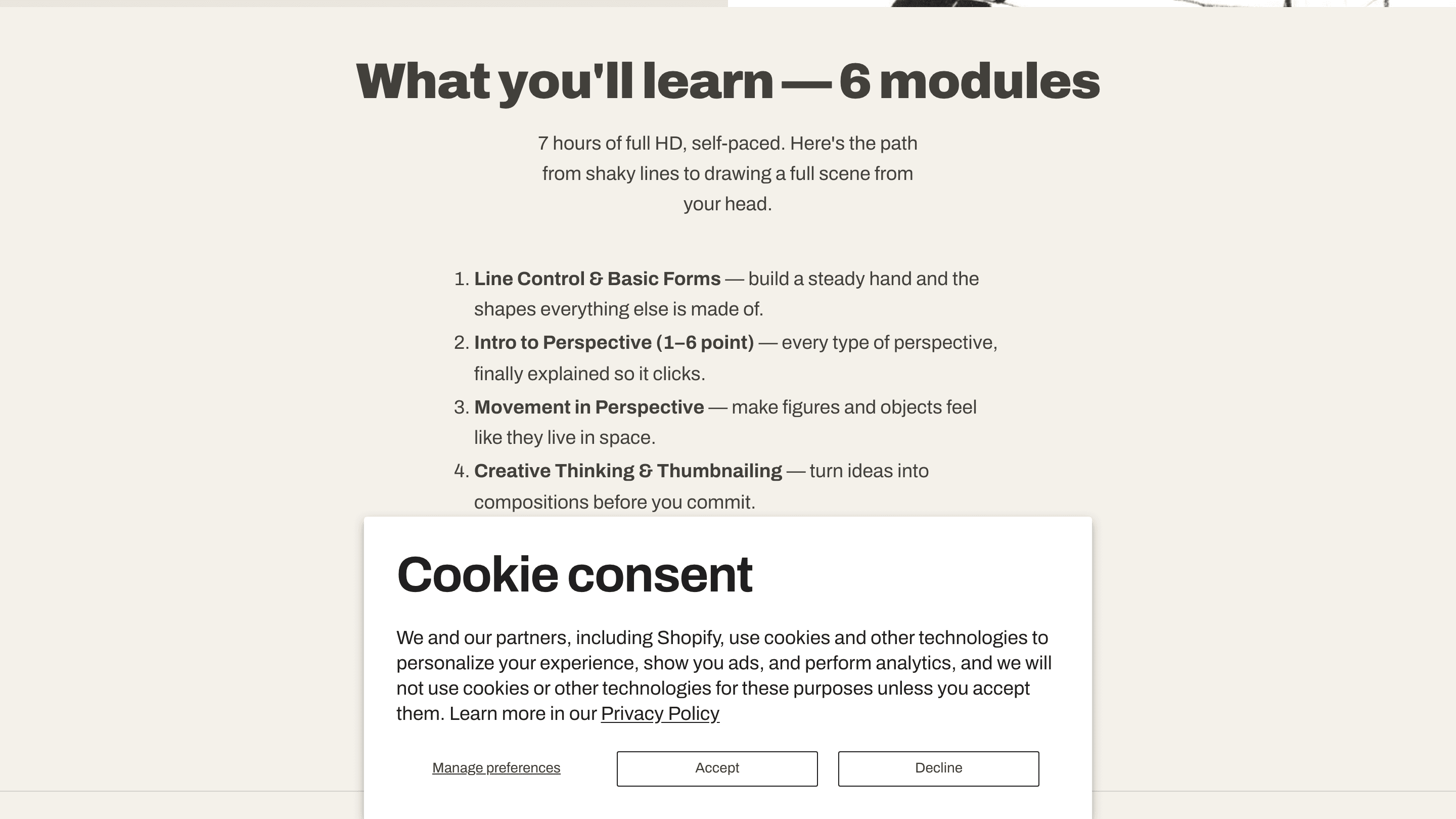 Flo Creates — Kurs- und Print-Sektion